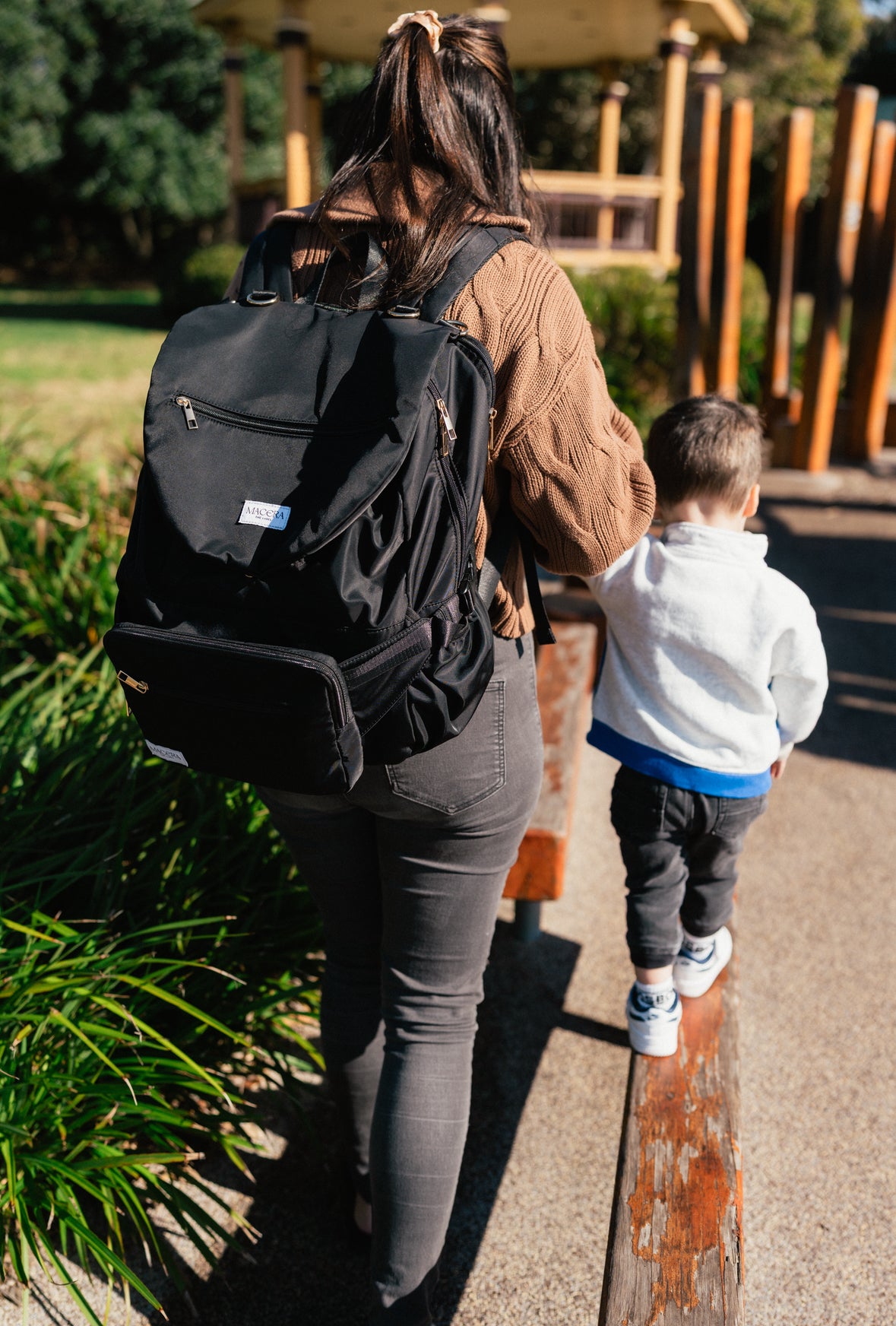 Deluxe Nappy Bag - Black