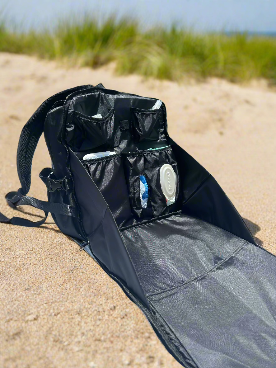 Deluxe Nappy Bag - Black