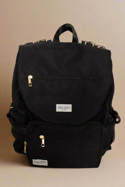 Deluxe Nappy Bag - Black