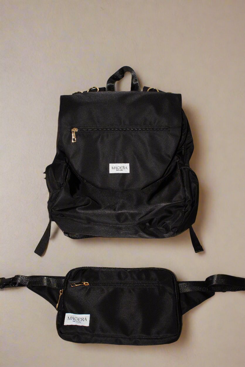 Deluxe Nappy Bag - Black