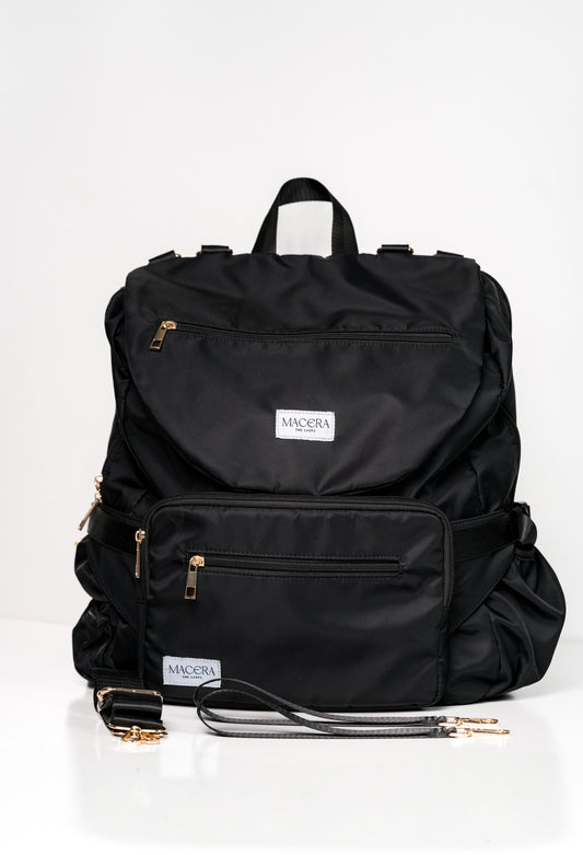 Deluxe Nappy Bag - Black