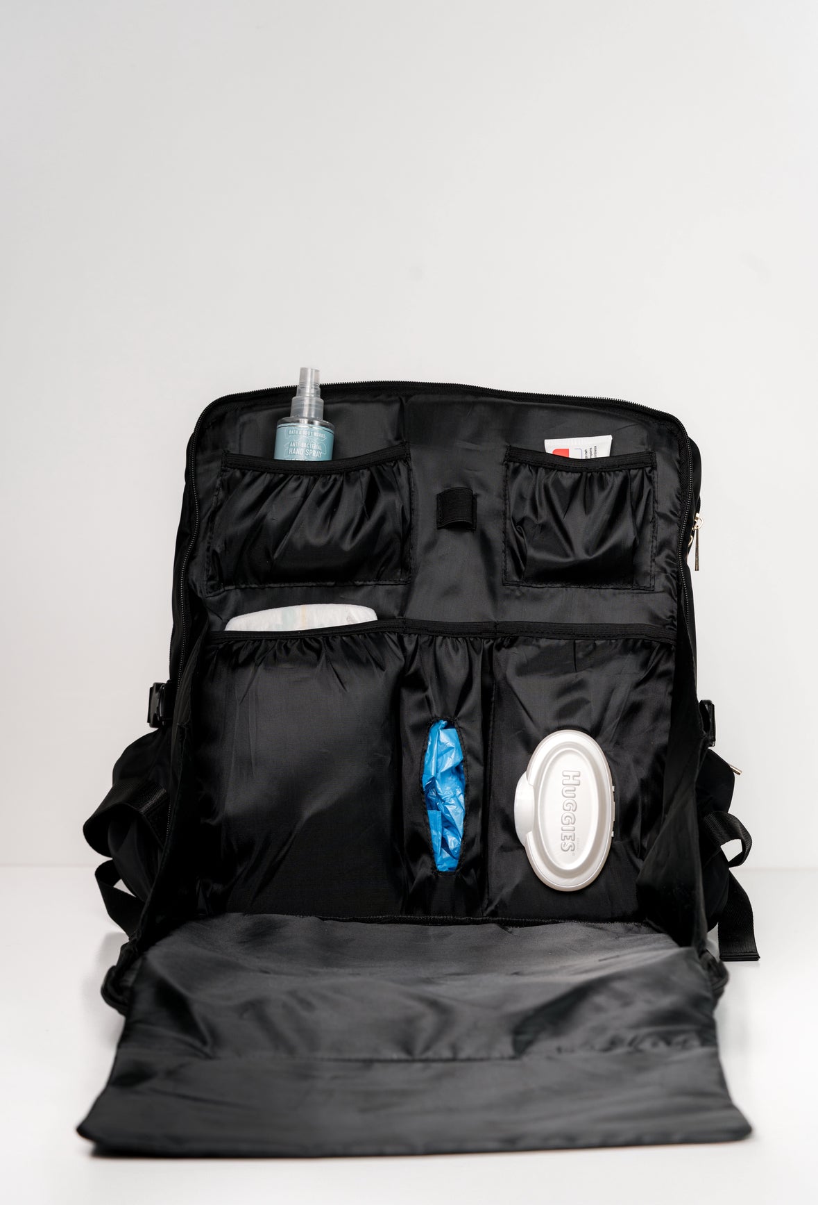 Deluxe Nappy Bag - Black