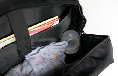 Deluxe Nappy Bag - Black