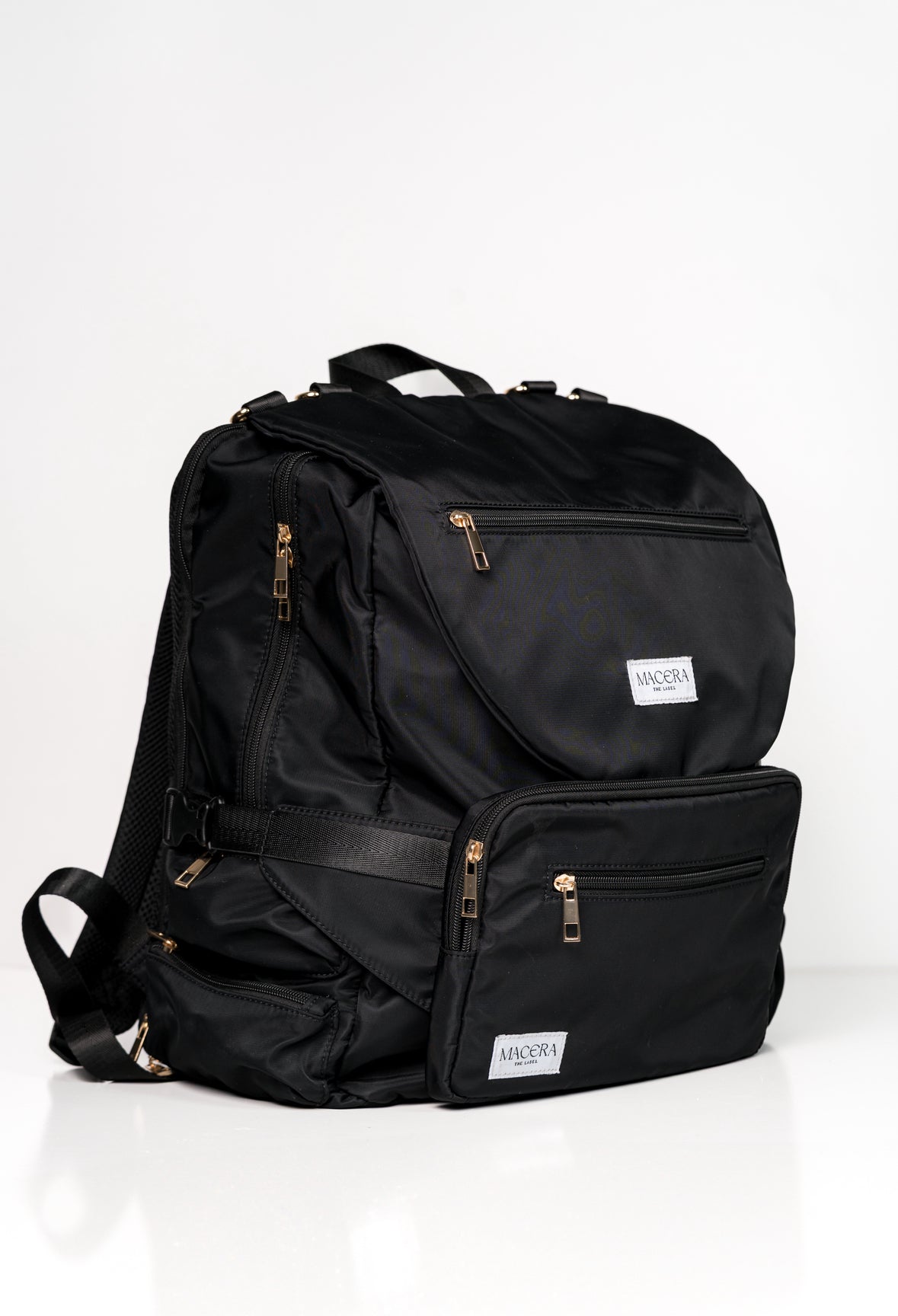 Deluxe Nappy Bag - Black
