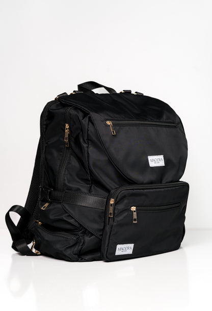 Deluxe Nappy Bag - Black